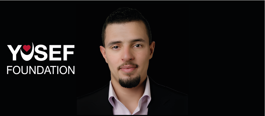 Portrait von Belal Z., Fundraising- und Netzwerkexperte der Yusef Foundation.